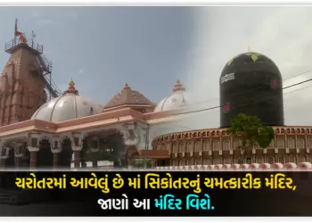 ચરોતરમાં આવેલું છે માં સિકોતરનું ચમત્કારીક મંદિર, જાણો આ મંદિર વિશે.
